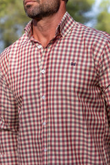 Camisa Cuadro Rojo | Vitoria