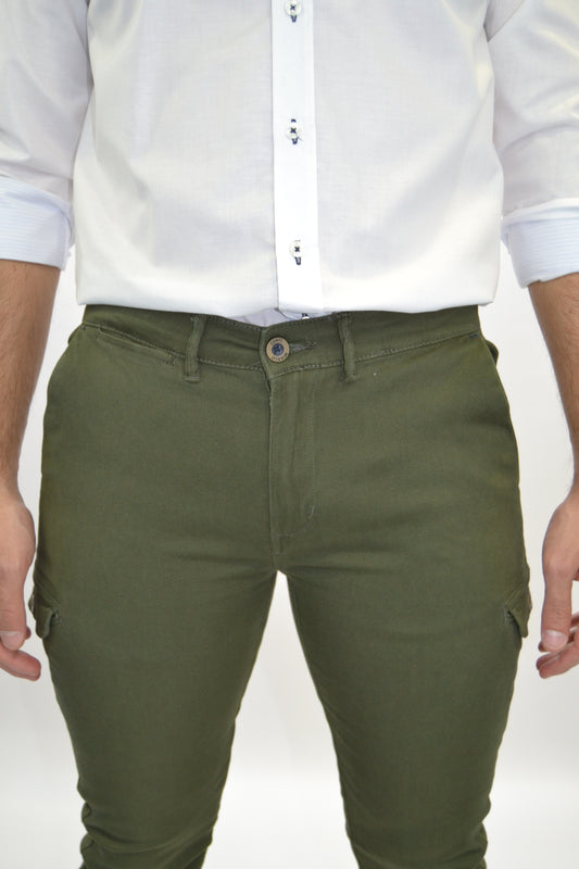 Pantalón Cargo Kaki