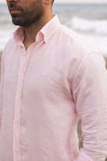 Camisa Lino Rosa | Lanzarote