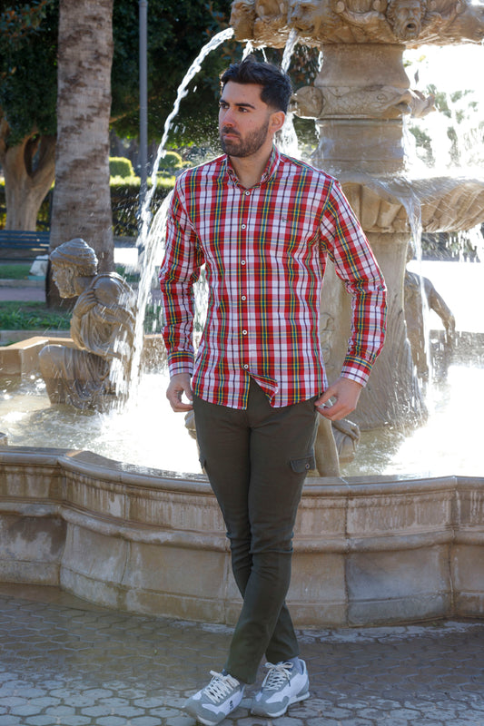 Camisa Cuadro Rojo | Toledo