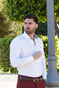 Camisa Codera Oxford Blanca | Cádiz