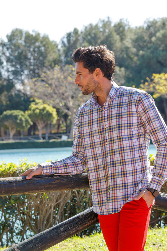 Camisa Cuadro Amarillo | Toledo