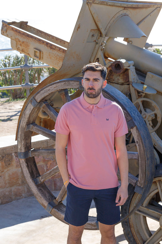 Polo Básico Rosa Maquillaje