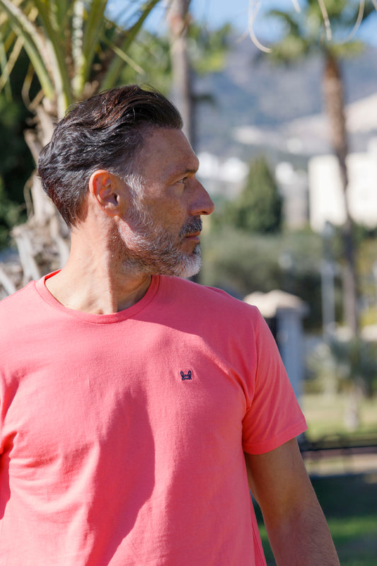 Camiseta Básica Coral