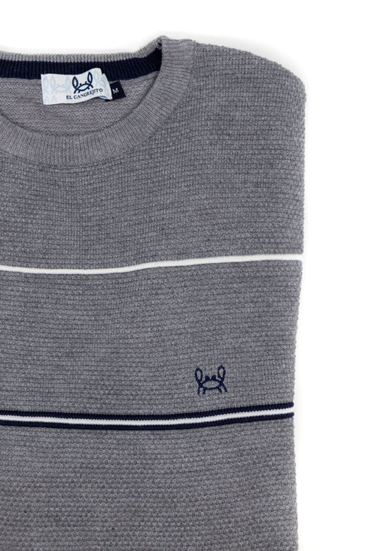 Jersey Rayas Azul Marino